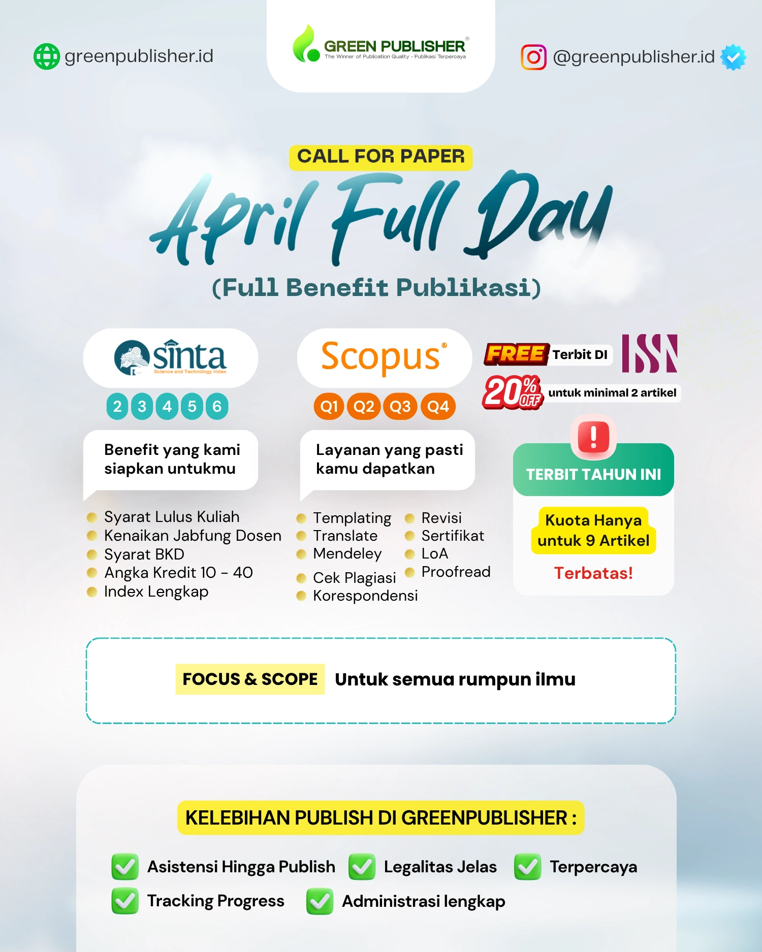 Flyer Call for Paper April Full Day